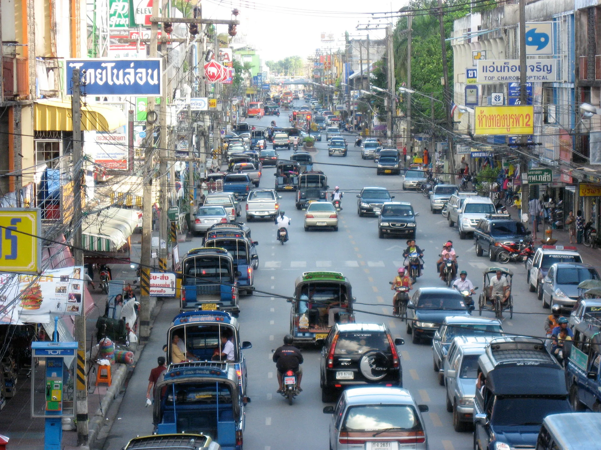 Traffic in Nakhon Si Thammarat