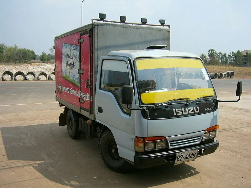 Isuzu NHR truck in Thailand