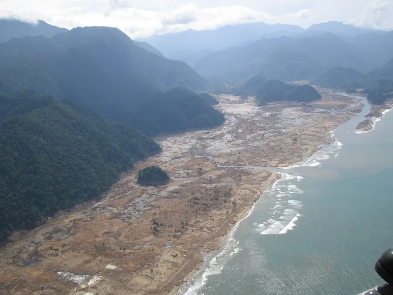 Tsunami 2004 aftermath. Aceh, Indonesia, 2005