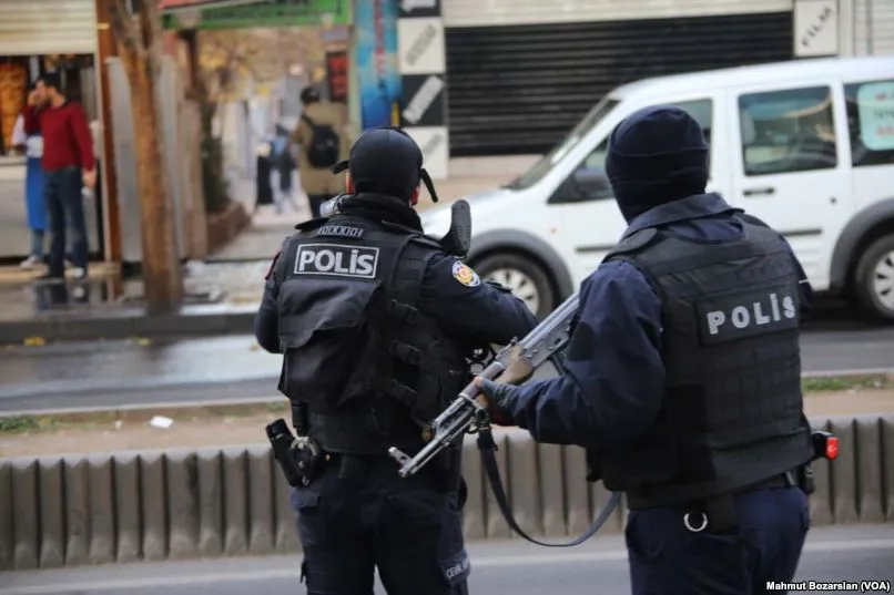 Turkish police forces
