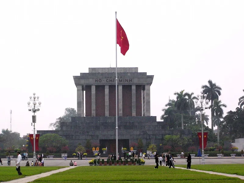 Ho Chi Minh Mausoleum in Hanoi