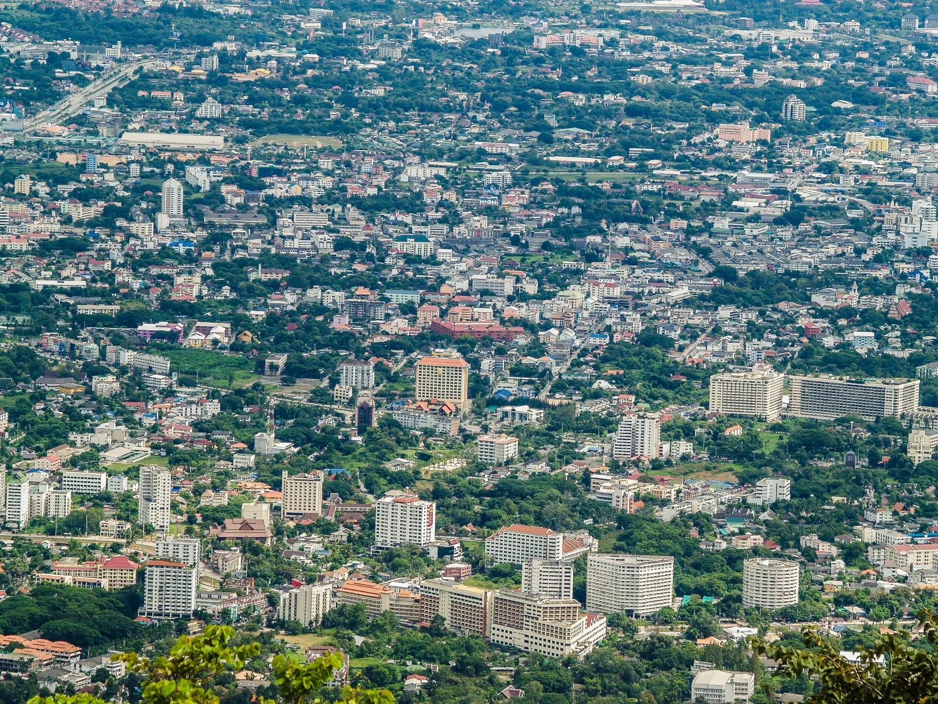 Cityscape view of Chiang Mai, Thailand