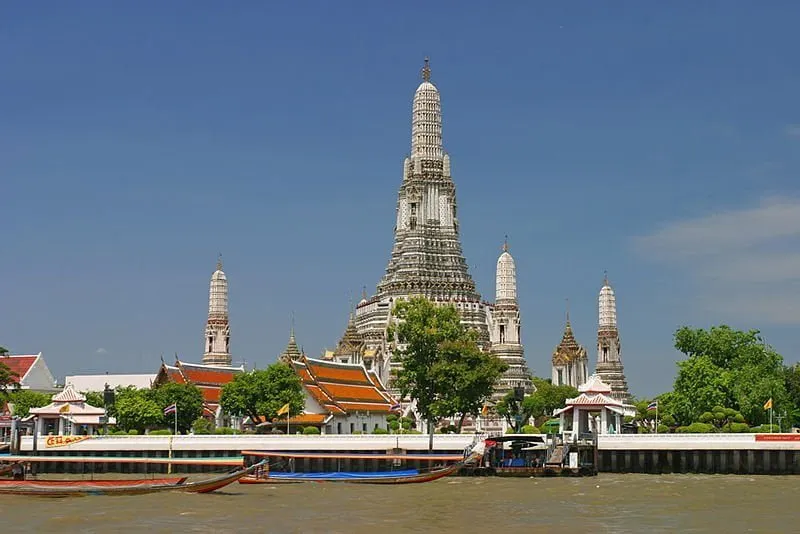 Wat Arun seen from the Chao Phraya River