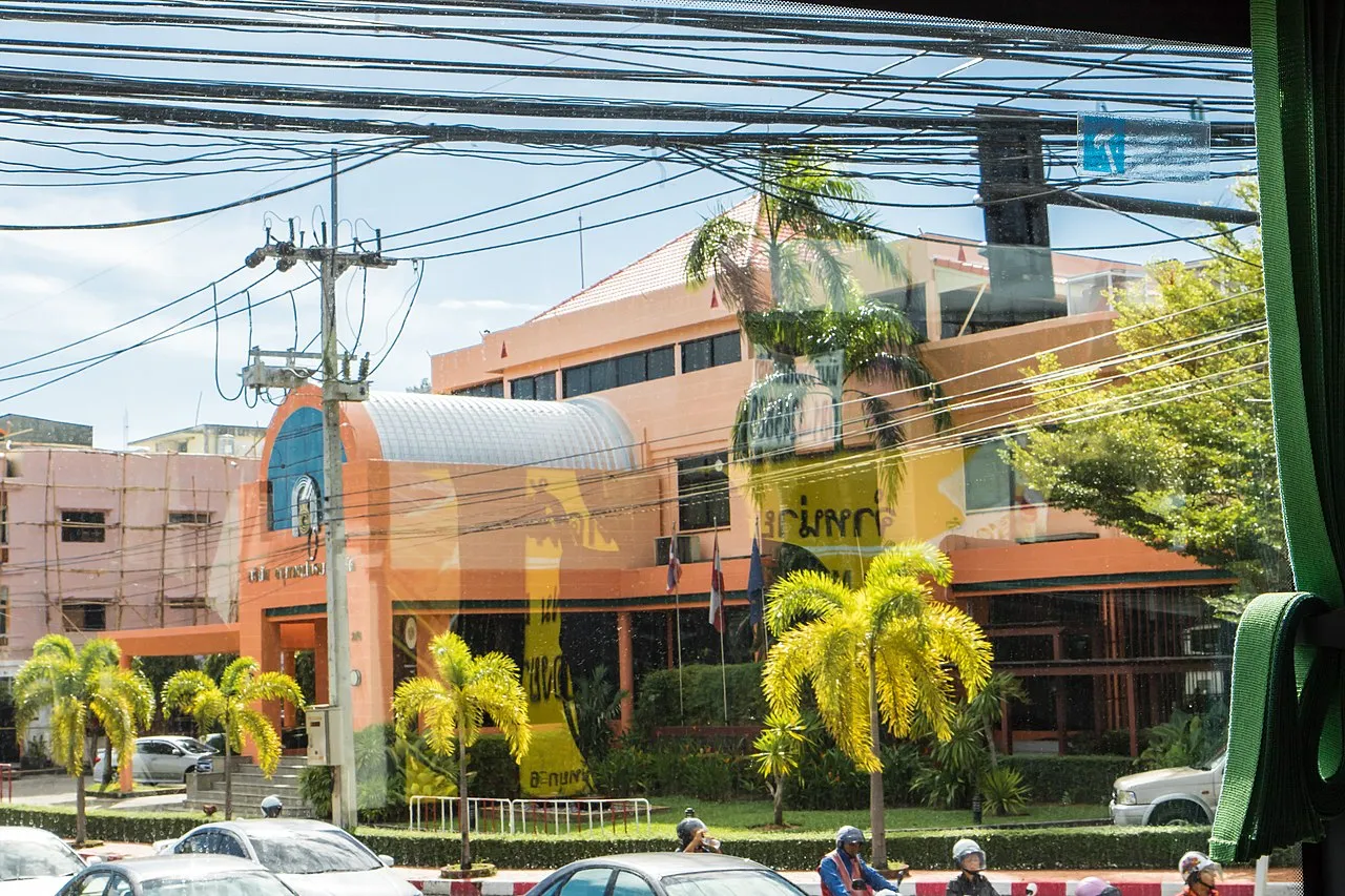 View of a building in Wichit, a town in Phuket