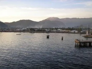 Yapen Island in Papua, Indonesia