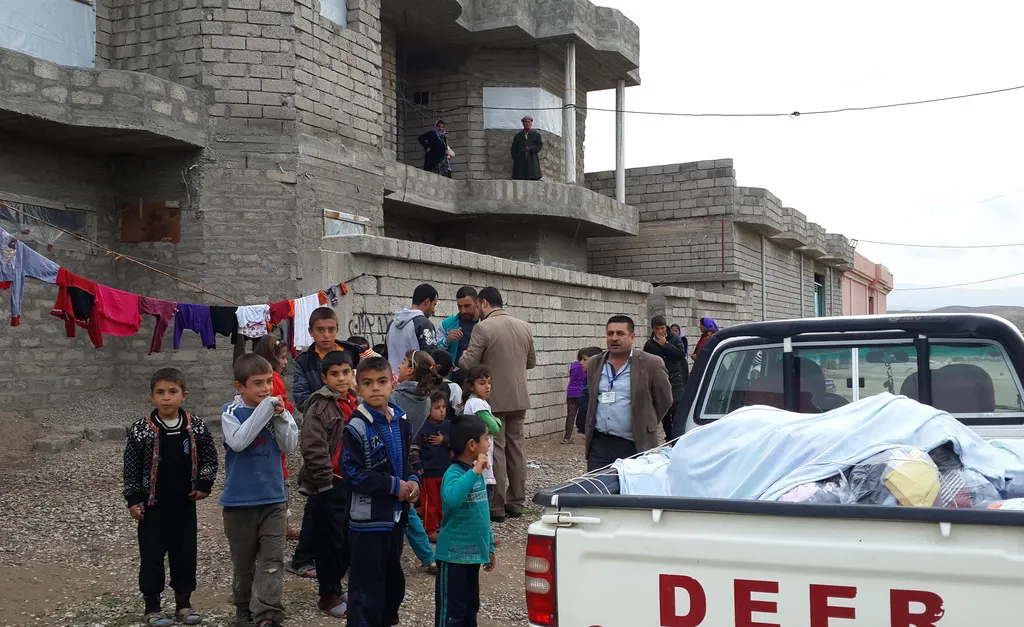 Yazidi refugees