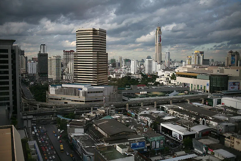 Siam area in Pathum Wan