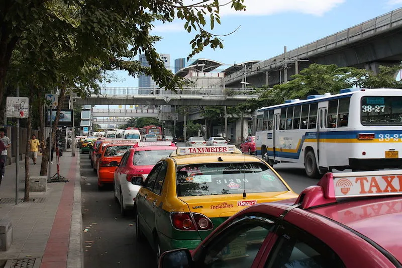 Traffic in Bangkok