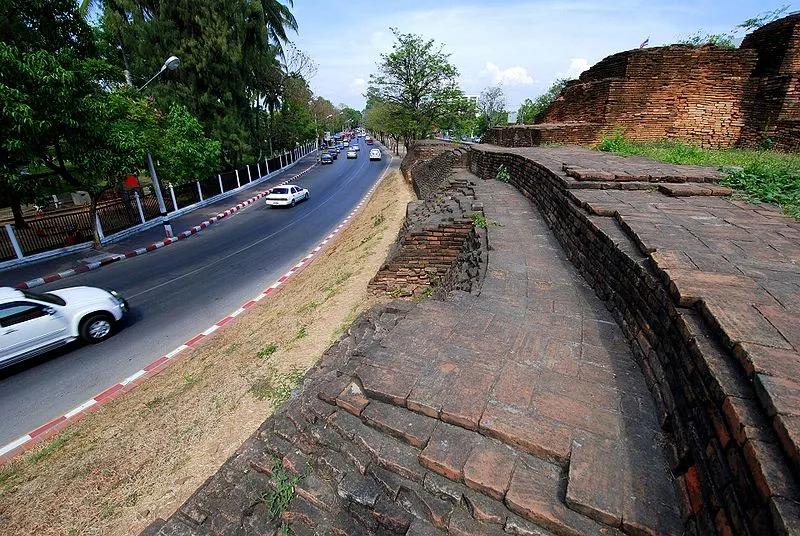 Ku Huang citadel in Chiang Mai.