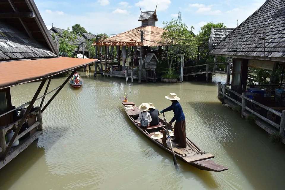 Floating market in Pattaya