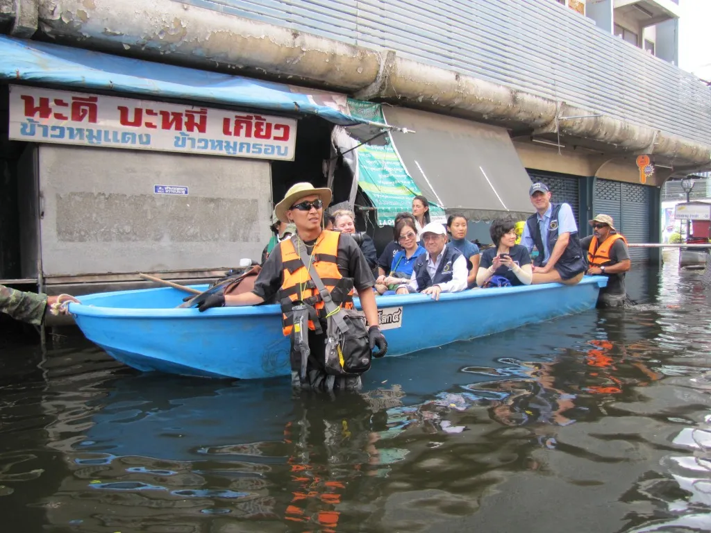 Thailand floods on November 2011