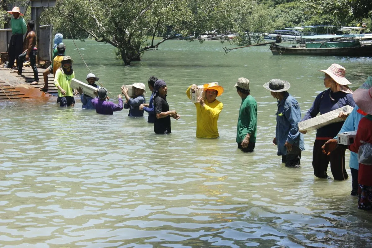 Flood relief in Thailand