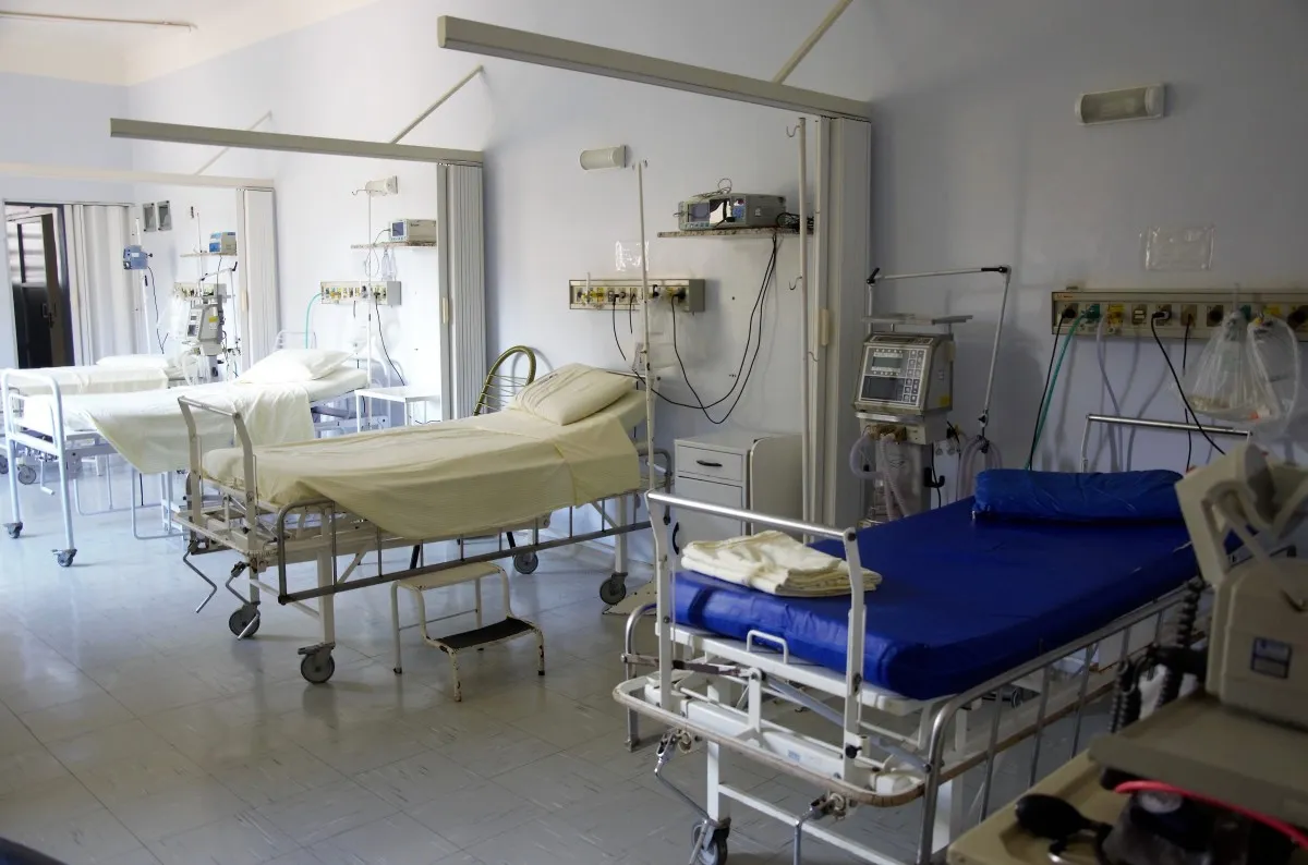 Hospital bed in Thailand