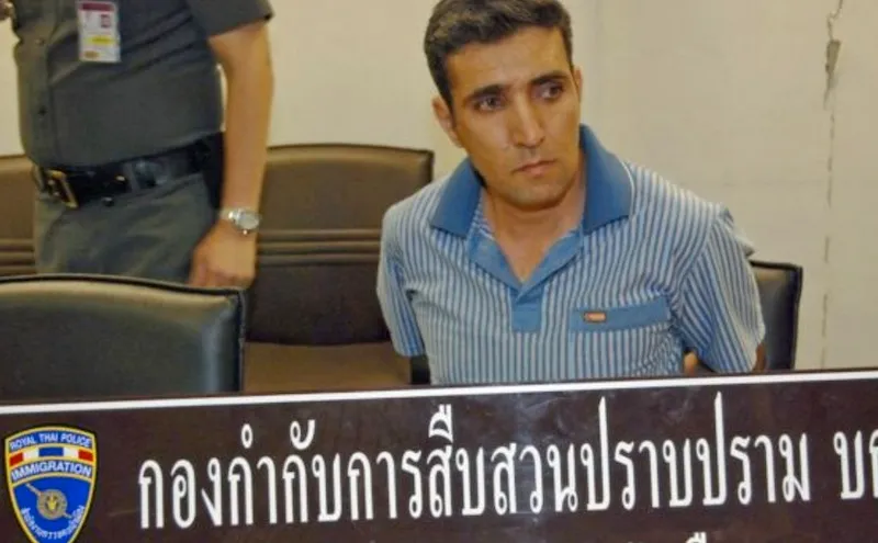 Iranian bomber Mohammad Kharzei