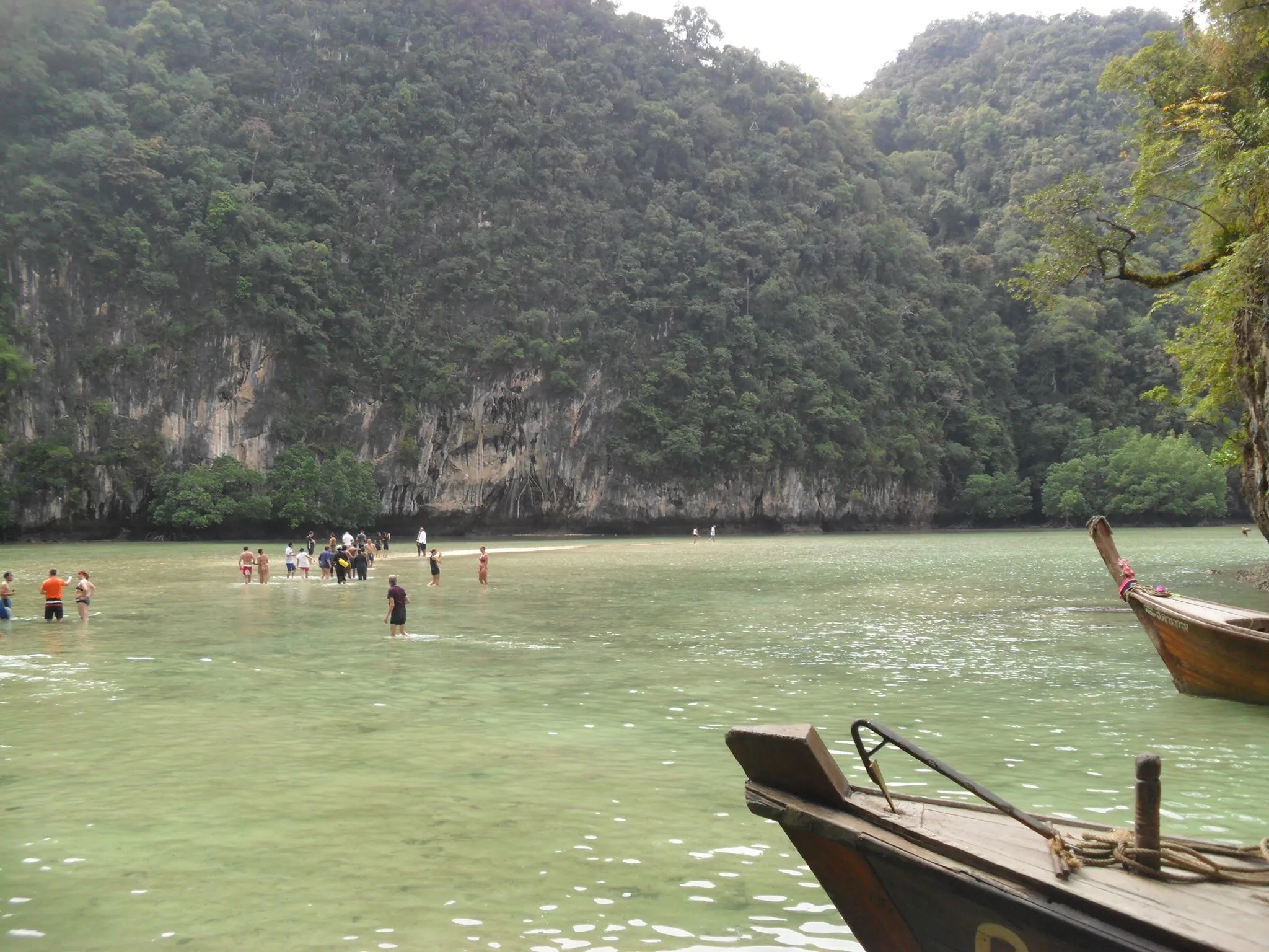 Longtail boats in Phi Phi
