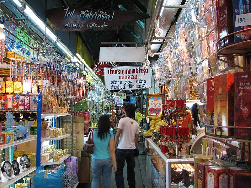 Chatuchak Weekend Market in Bangkok