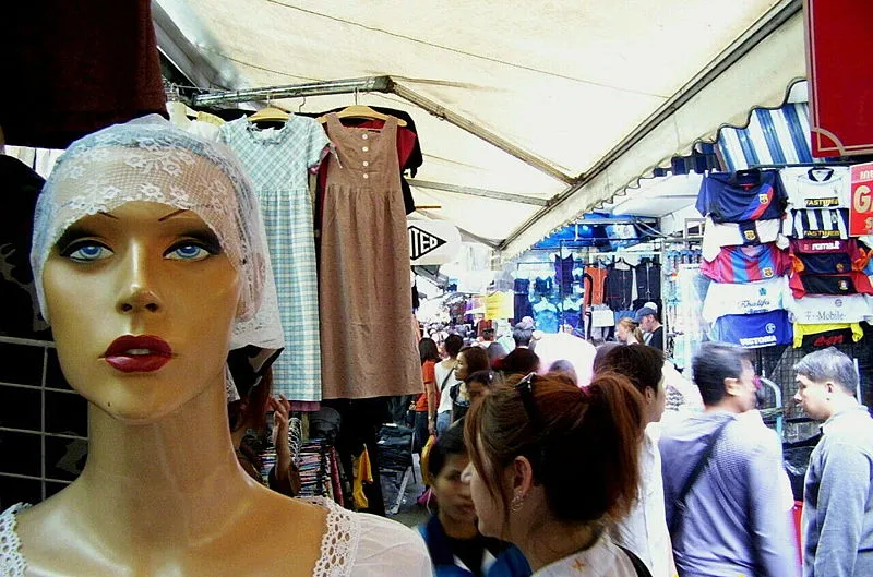 Pratunam Market in Bangkok