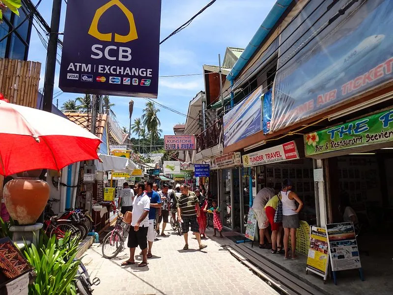 Phuket town market