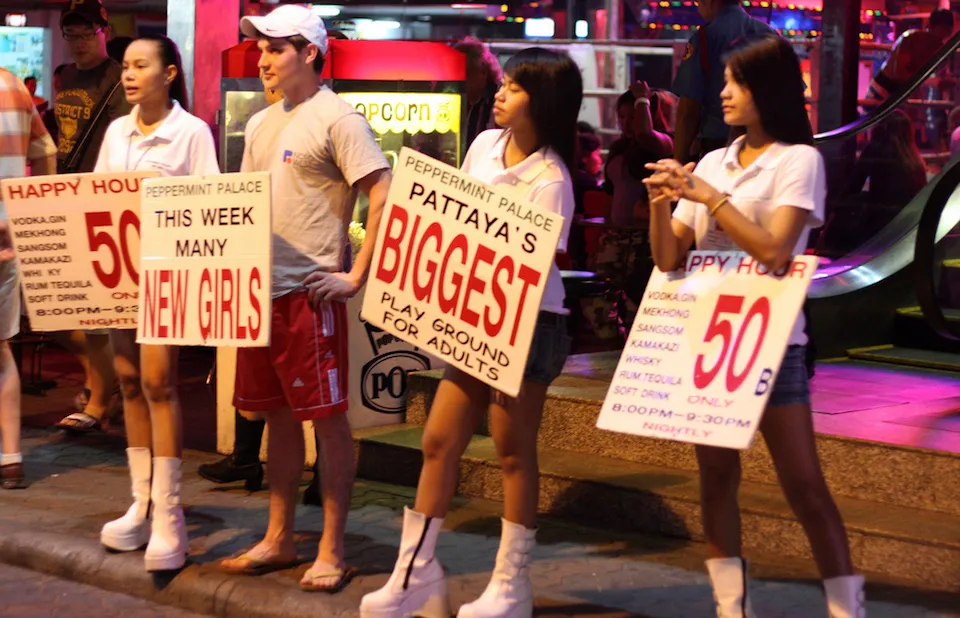 Happy Hour at Pattaya Walking Street
