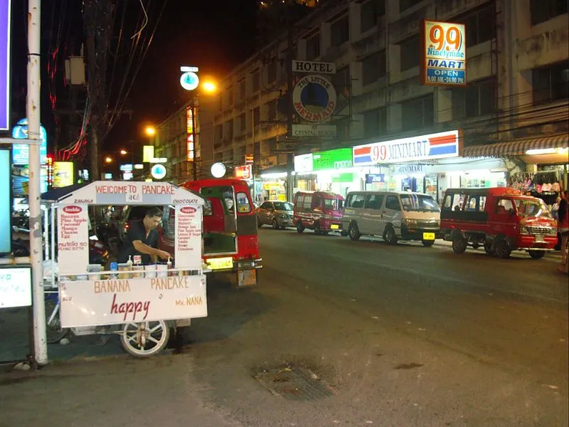 Patak Road in Karon, Phuket