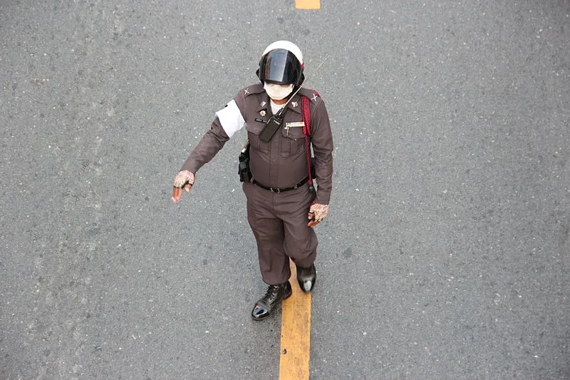 Police officer in Bangkok