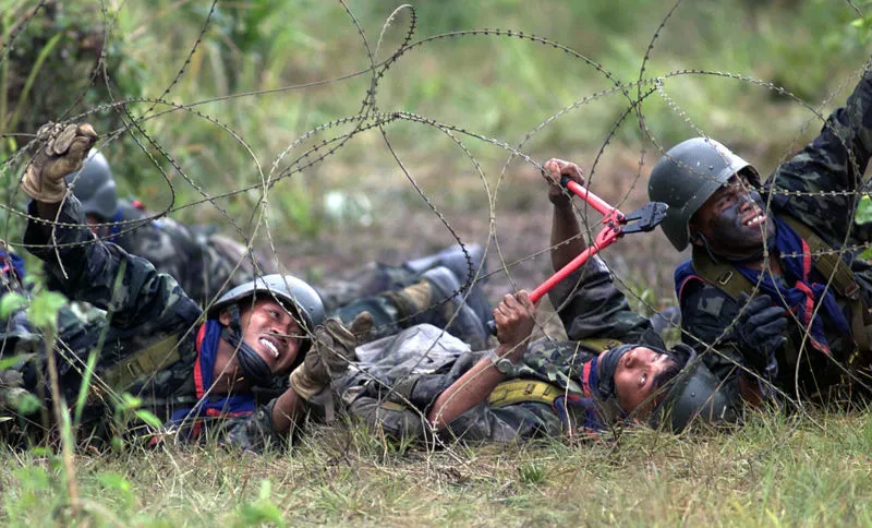 Royal Thai Army Infantry Soldiers