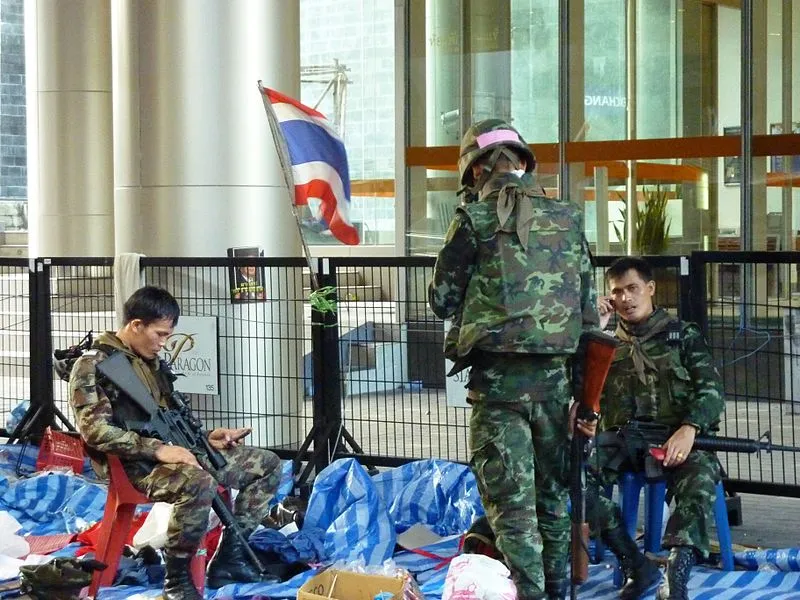 Military in Bangkok