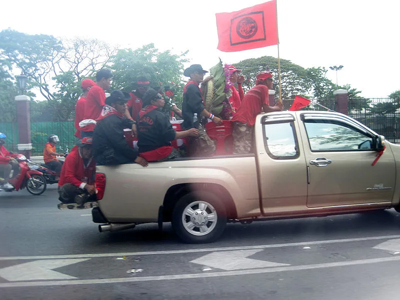 Demonstration of the Red Shirts in Bangkok