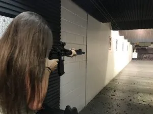 Shooting range.