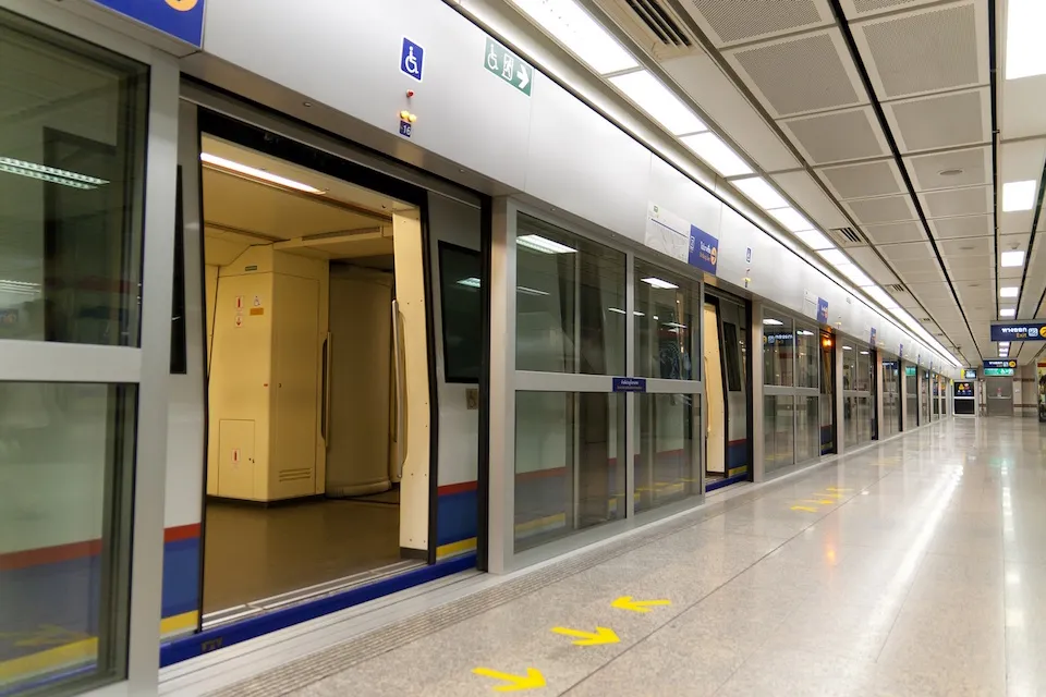 Hua Lumpong MRT station in Bangkok