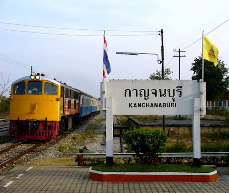 Kanchanaburi train station