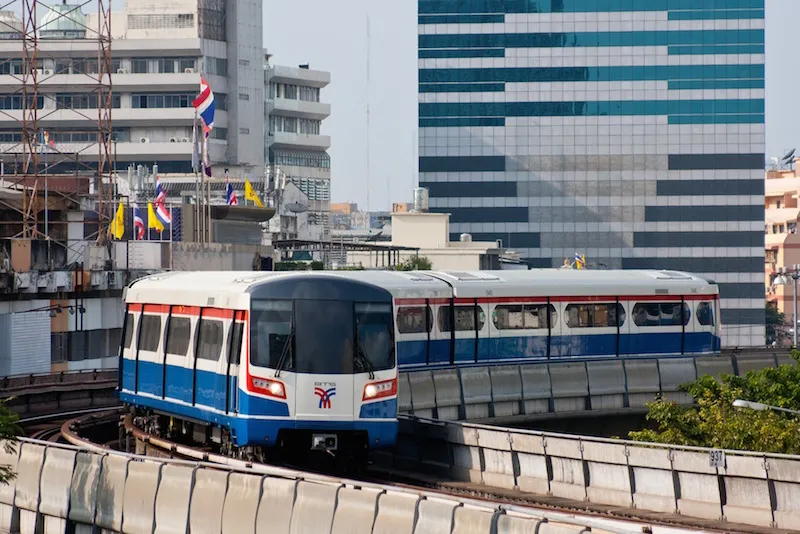 BTS Skytrain in Bangkok