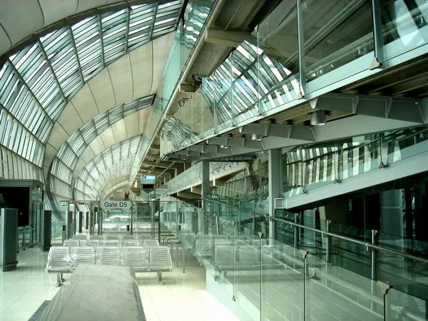Suvarnabhumi Airport Gate D5.