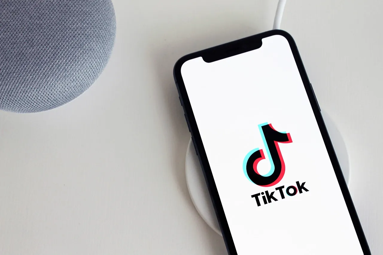iPhone displaying Tik Tok app