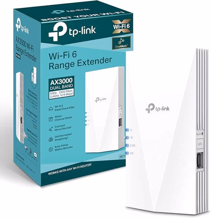 Repetidor WiFi TP-Link RE700X para ampliar tu señal en casa Repetidor WiFi TP-Link RE700X para ampliar tu señal en casa