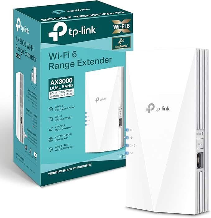Repetidor WiFi TP-Link RE700X para ampliar tu señal en casa Repetidor WiFi TP-Link RE700X para ampliar tu señal en casa