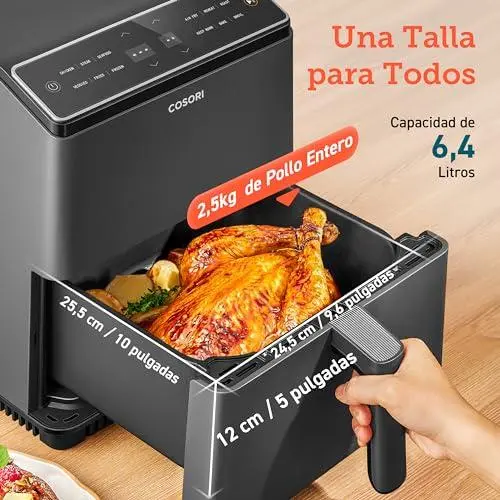 Cosori Dual Blaze 6,4 L: nuestra experiencia WiFi
