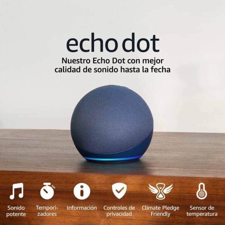 Echo Dot 5ª Generación Altavoz inteligente con Alexa: nos sumergimos en su nuevo sonido Echo Dot 5ª Generación Altavoz inteligente con Alexa: nos sumergimos en su nuevo sonido