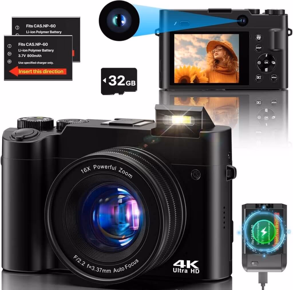 Probamos la Ahlirmoy 4K 64MP: vlogs sin temblores