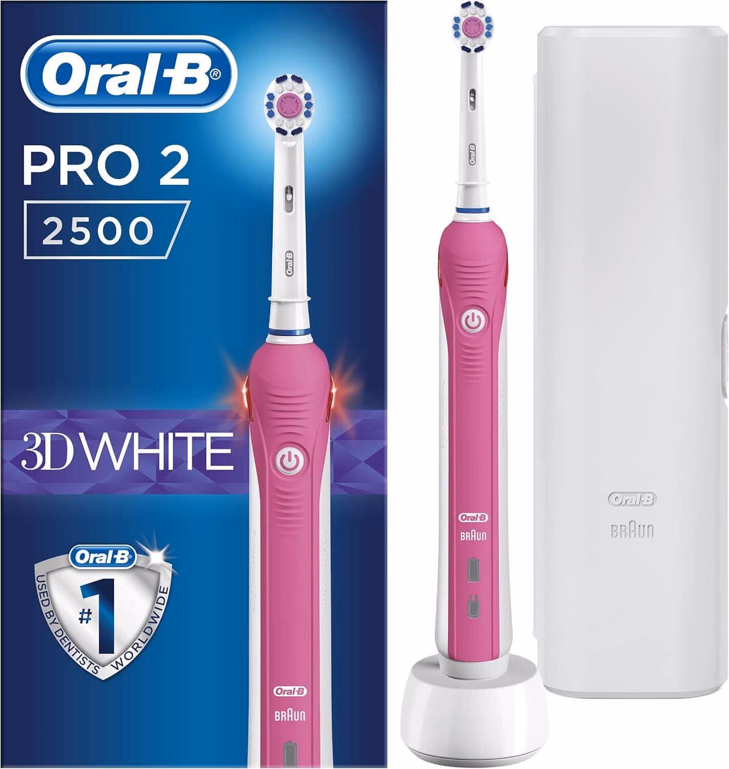 Ponemos a prueba el Oral-B Pro 2500 3D White Rosa