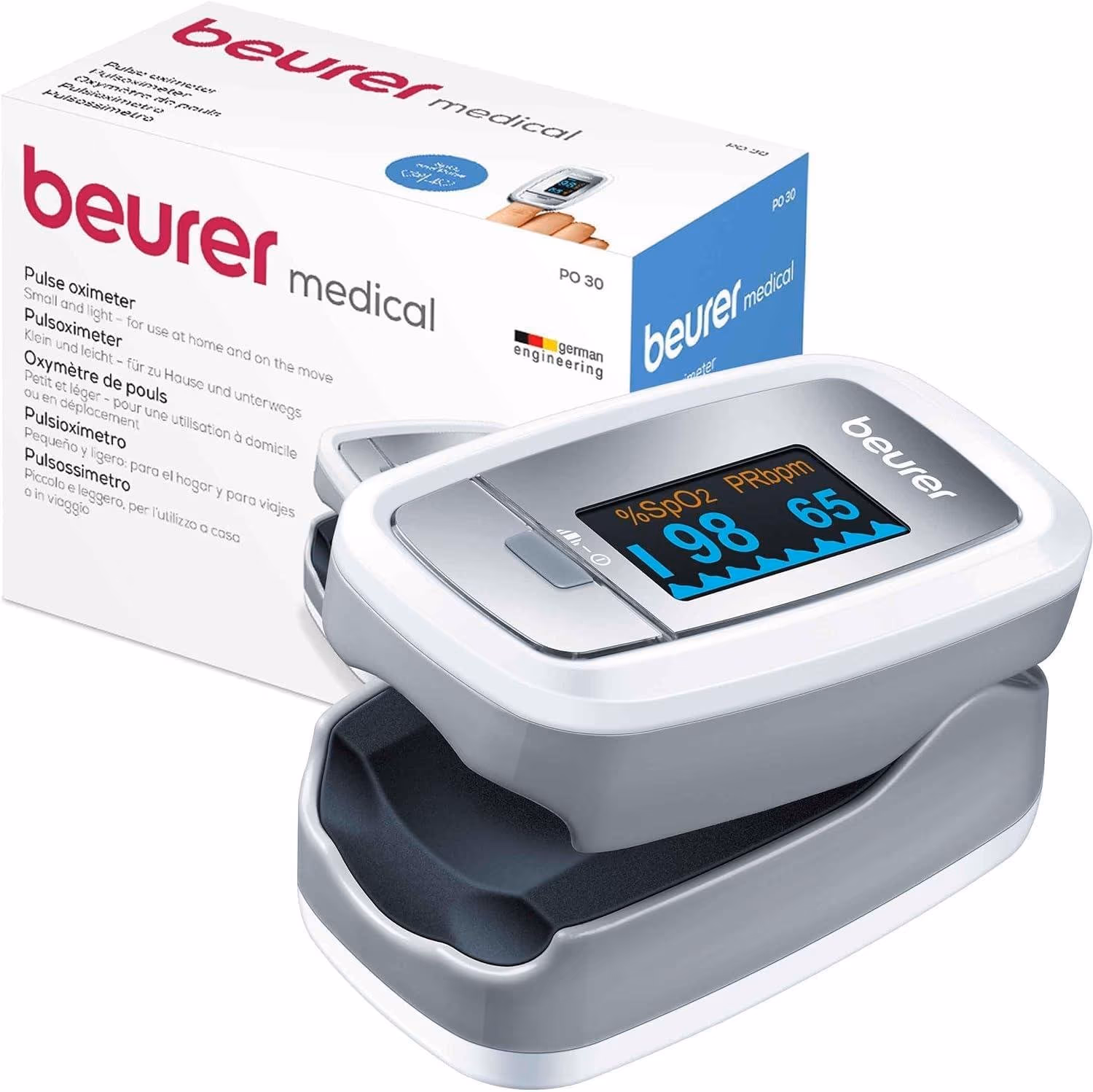 Analizamos el Beurer PO 30: SpO2 y pulso portátil
