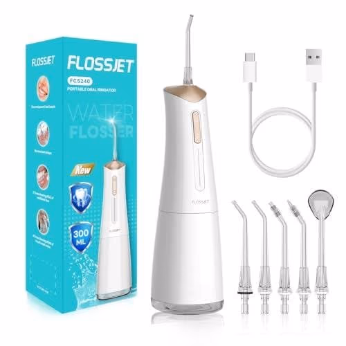 Probamos el FlossJet: 300 ml, 5 boquillas e IPX7