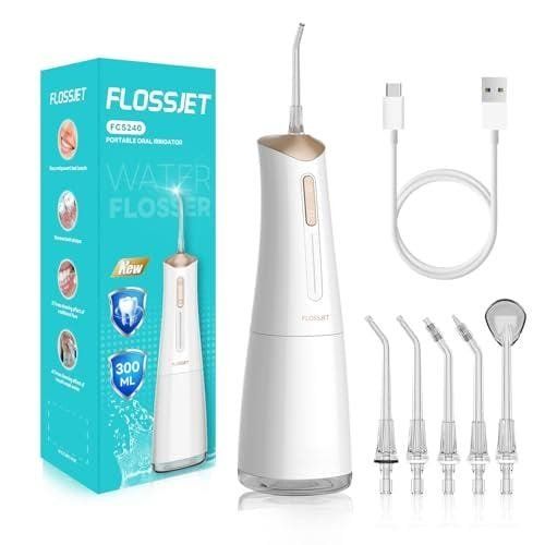 Probamos el FlossJet: 300 ml, 5 boquillas e IPX7