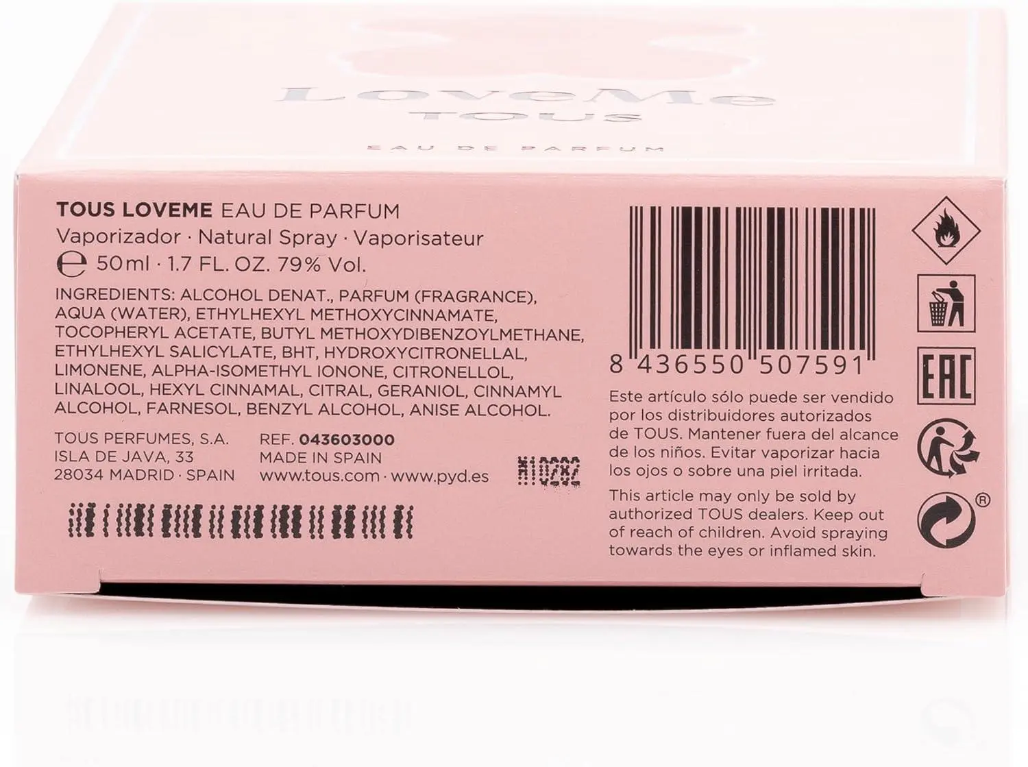 Probamos Tous LoveMe: floral y frutal en 50 ml