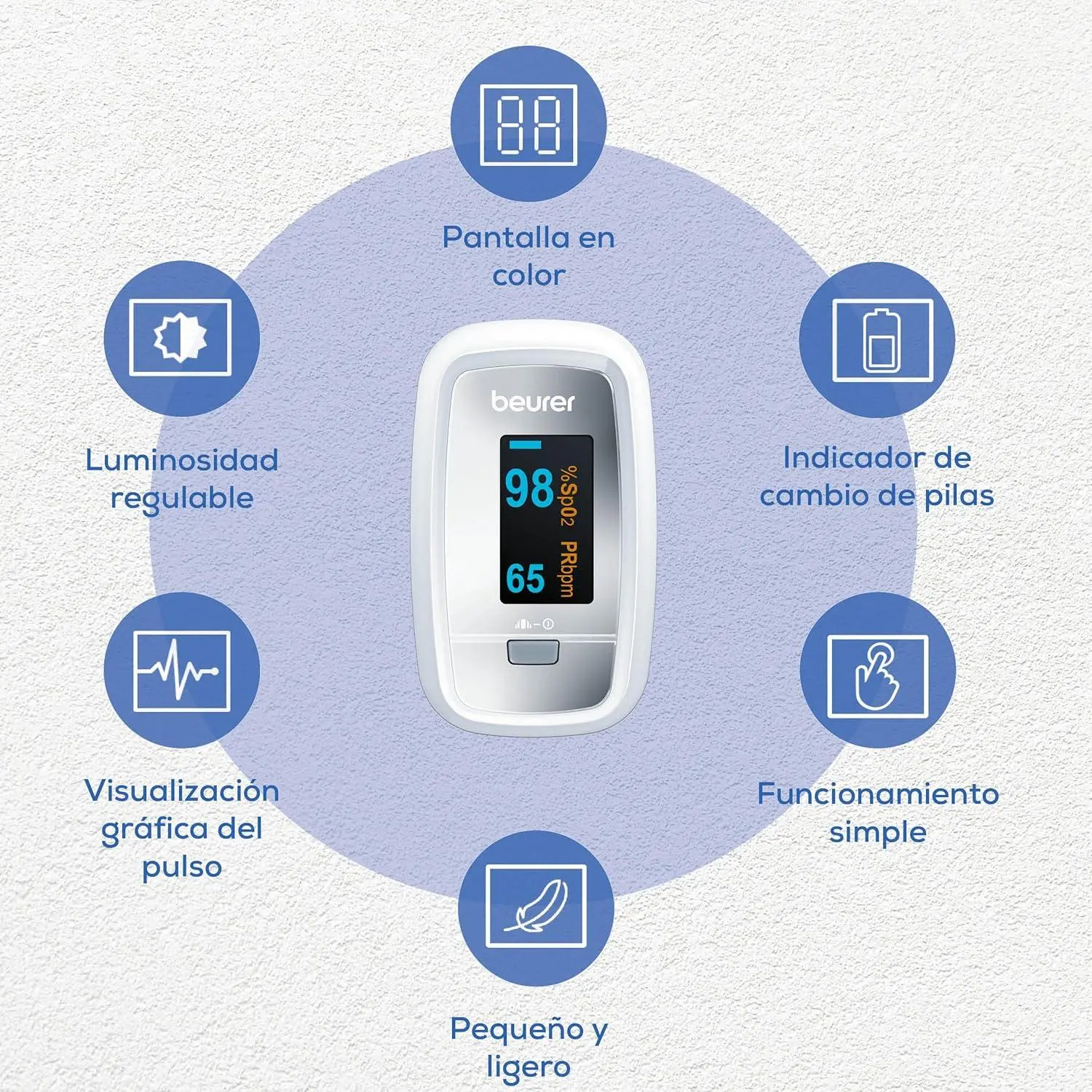 Analizamos el Beurer PO 30: SpO2 y pulso portátil
