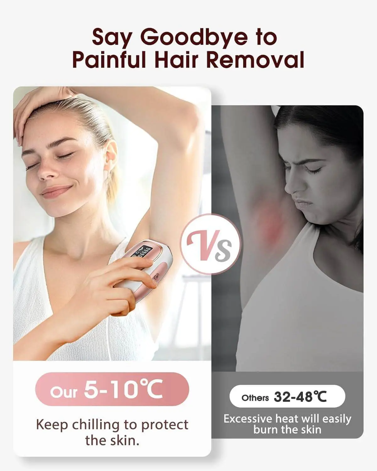 Probamos la depiladora IPL con frío: nuestra reseña