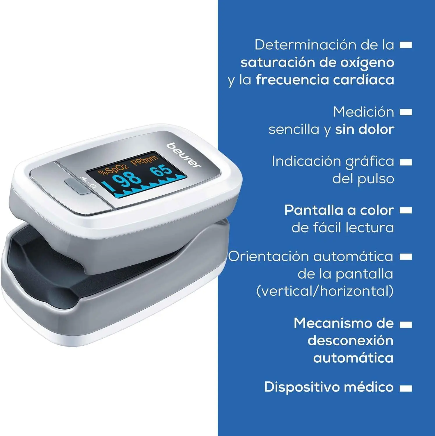 Analizamos el Beurer PO 30: SpO2 y pulso portátil