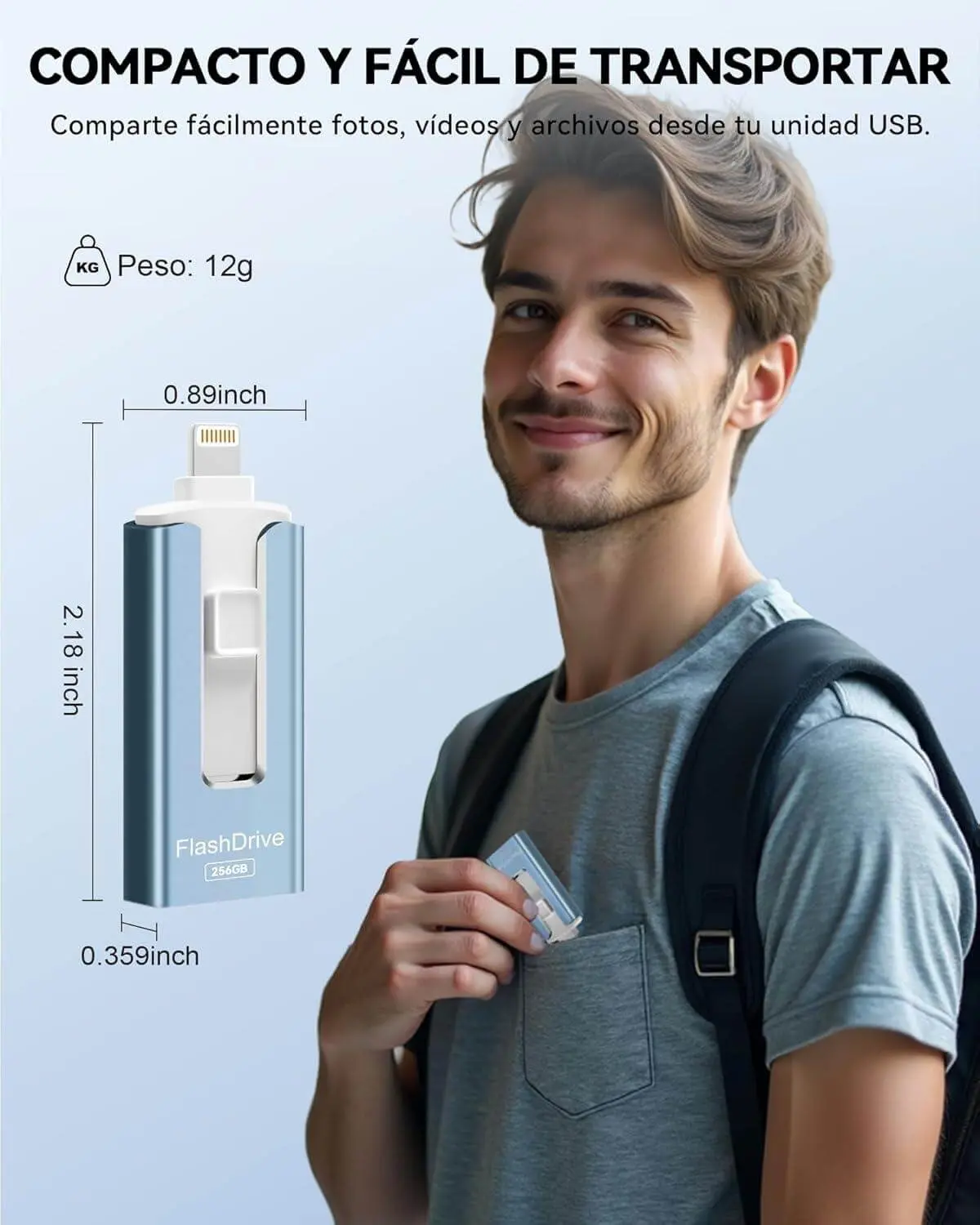 Probamos el pendrive SUDEHO 4 en 1 de 256GB
