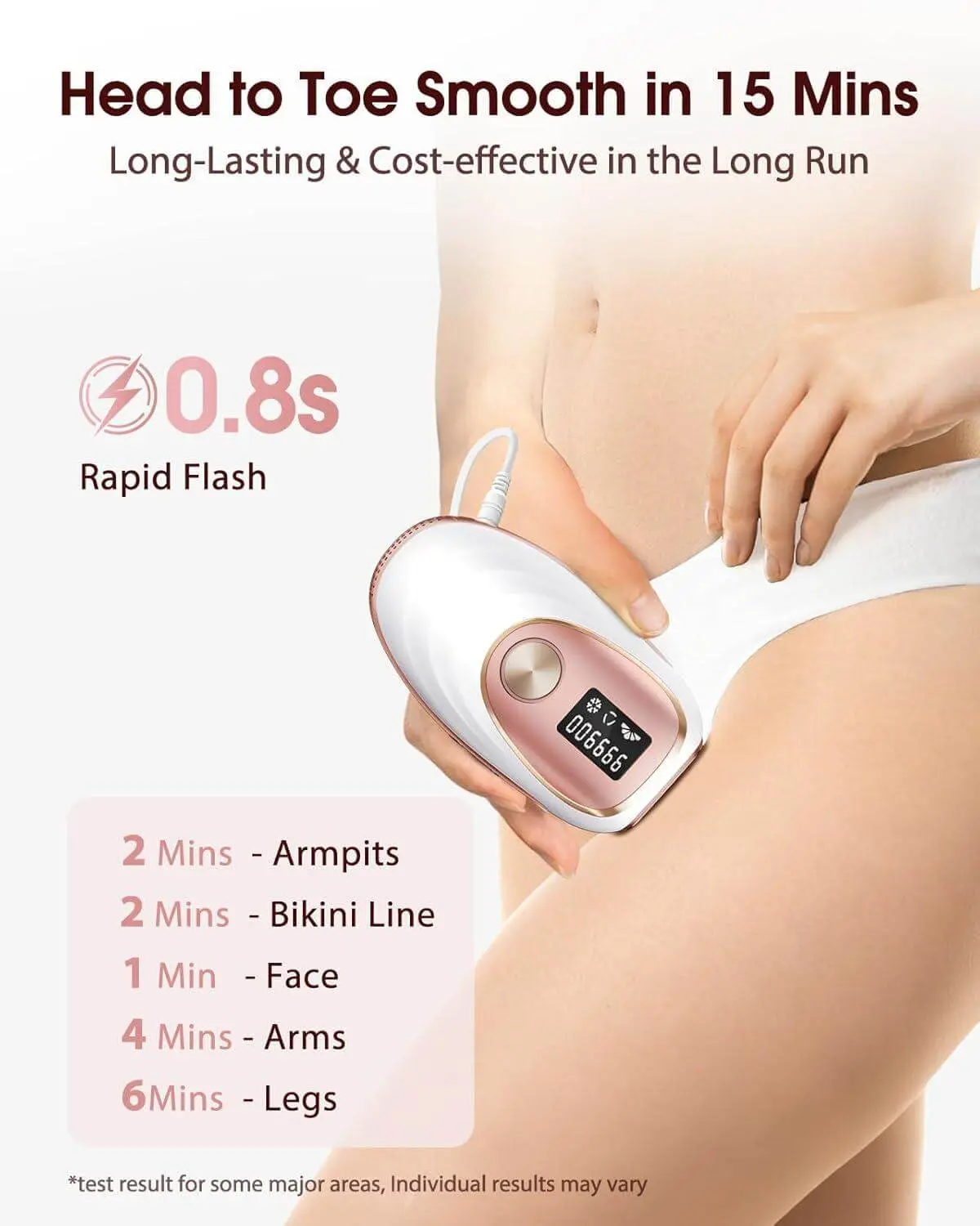 Probamos la depiladora IPL con frío: nuestra reseña