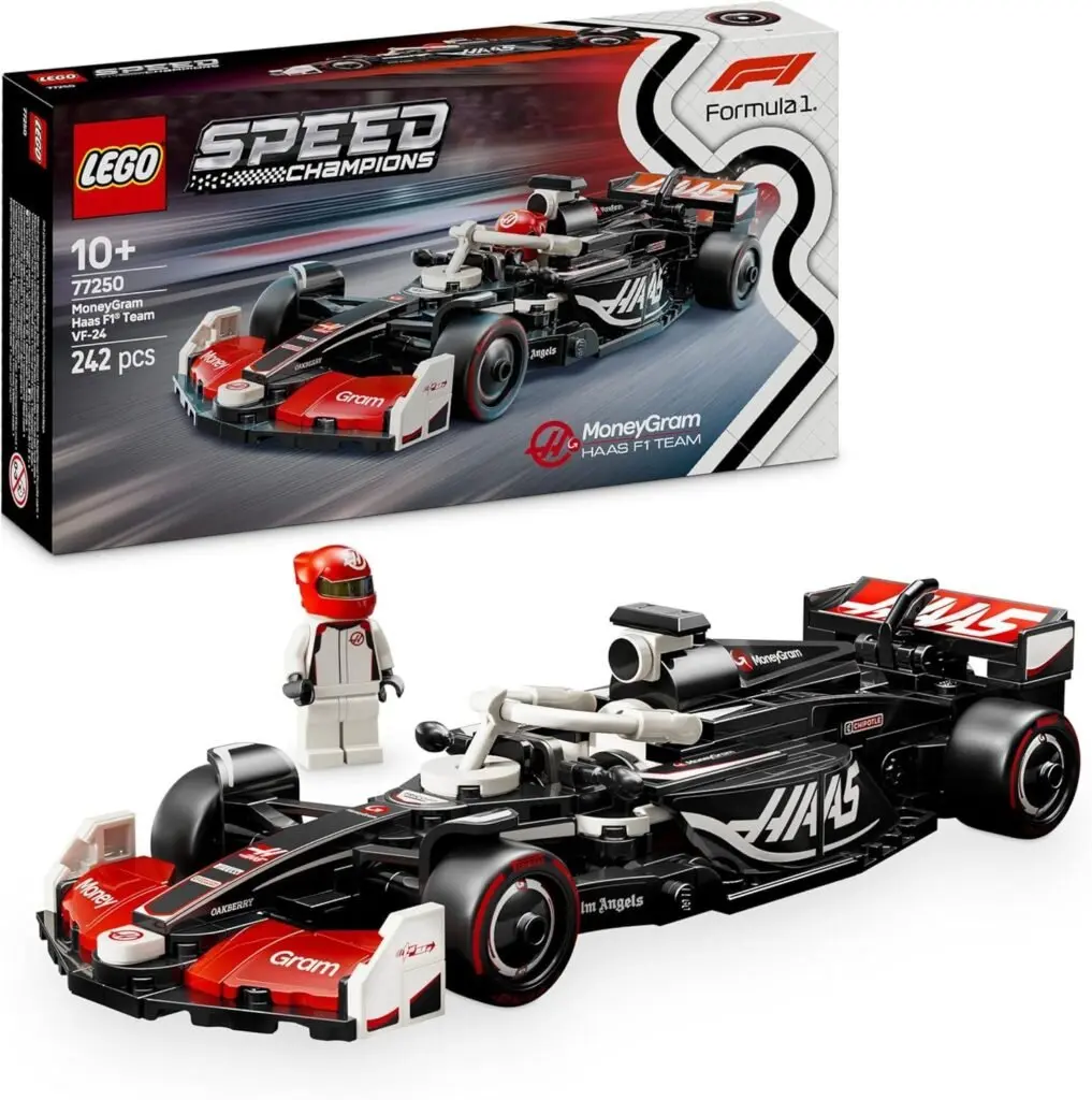 Descubrimos el LEGO Haas VF-24: emoción y detalle en cada pieza